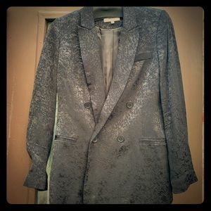 Reiss satin blazer